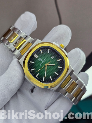 Luxury Two-Tone Wrist Watch